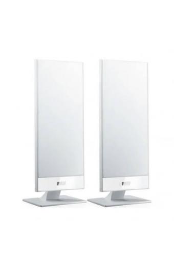 Caixa de Som Kef T101 WT Satellite Slim White (Par)