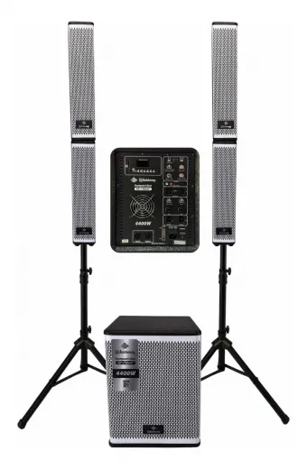 Caixa Amplificada De 12 Sistema De Torre Ativo Kpt2-12124 