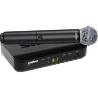 Microfone Shure BLX24/BETA58 Mano