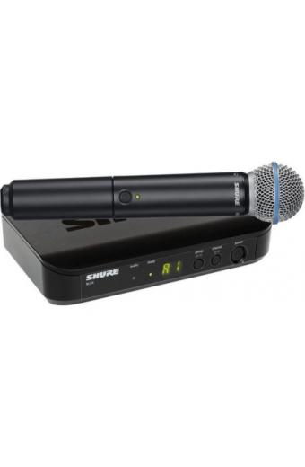 Microfone Shure BLX24/BETA58 Mano