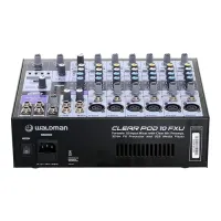 Mesa De Som Profissional 10 Canais Bluetooth Waldman Cp10 Fx