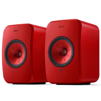 Caixa De Som Kef Lsx ll Wireless Par vermelha