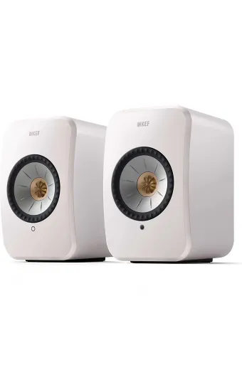 Caixa De Som Kef Lsx ll Wireless Par Branca