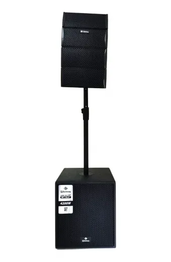 Caixa Amplificada Waldman L1-1544 Line Up Torre 4200w 
