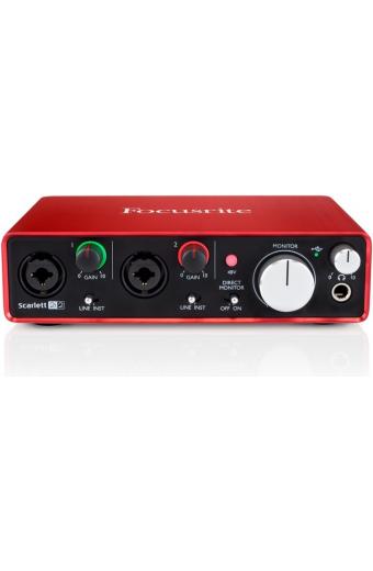 Focusrite Scarlett 2i2 . Interface De Áudio