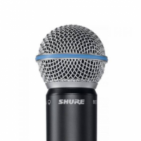 Microfone Sem Fio Shure BLX24R/B58-J10 - Preto