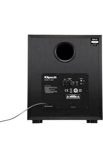 Subwoofer Ativo Klipsch R-120swi Wireless 12 Polegadas Cor Preto 110v
