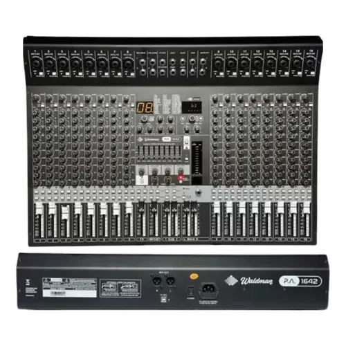 Mesa De Som Waldman Pa-1642 16 Canais Usb 127/220V
